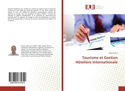 Produktbild von Tourisme et Gestion Hôtelière Internationale