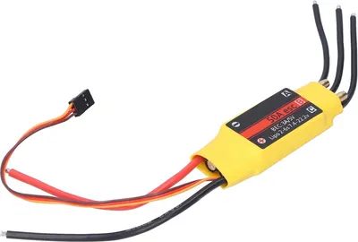 Zdjęcie produktu dla 50A 2-drożny bezszczotkowy ESC Elektroniczny kontroler prędkości Akcesorium do modelu łodzi RC