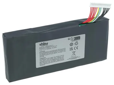 Produktbild von vhbw Akku kompatibel mit MSI GT72 2QE-207UK, GT72 2QE-209CN, GT72 2QE-1813CN, GT72 2QE-205AU, GT72 2QE-206UK Notebook (7500 mAh, 11,1 V, Li-Ion)