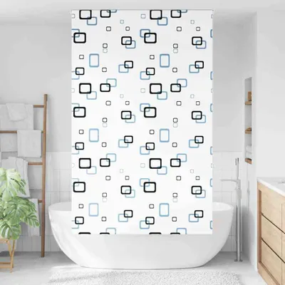 Immagine prodotto di Tenda a Rullo Doccia 130x240 cm Larghezza Tessuto 126 cm