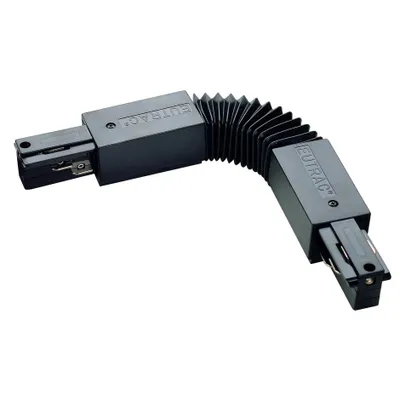 Produktbild von Eutrac 3 Phasen Flex-Verbinder, mit Einspeisemöglichkeit, schwarz