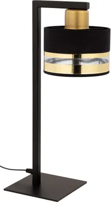 Obrázek produktu pro Dekorativní černo-zlatá designová stolní lampa moderní Pro 1xE27 15W Sigma Lighting