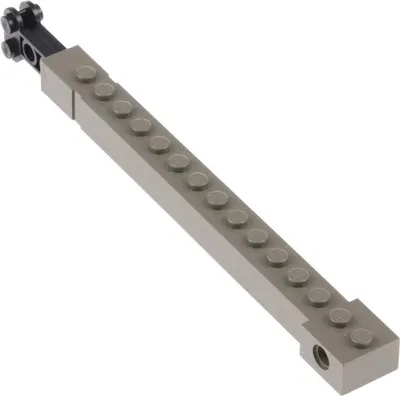 Produktbild von 1x Lego Kran Arm 2x16x1 alt-dunkel grau 16L Ausleger Liftarm schwarz 2351 2350b