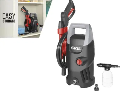 Produktbild von SKIL Hochdruckreiniger 1400 W 105 bar mit Terrassenreiniger 0761 AA