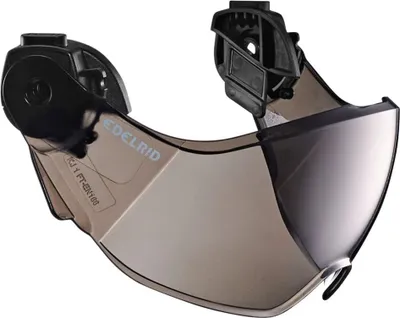 Produktbild von Edelrid Helmet Visor Sun - schmales, getöntes Visier, Farbe:002 grey, Größe:onesize