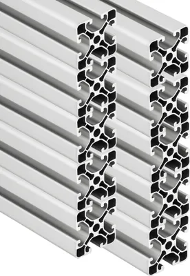 Produktbild von SCHMIDT systemprofile 10x 2000mm Aluminium Profil 40x40mm Nut 8 eloxiert