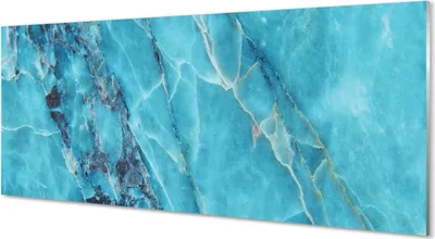 Produktbild von Glasbilder 125x50 Wandkunst Marmorsteinmauer