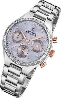 Immagine prodotto di Festina orologio da donna Boyfriend F20401/3 orologio da polso in acciaio inossidabile argento UF20401/3