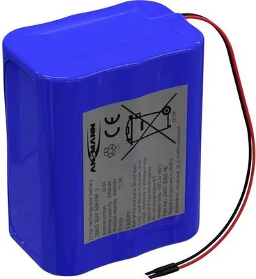 Immagine prodotto di Ansmann 3S2P Akkupack 6x 18650 Kabel Li-Ion 10.8V 6700mAh 10.8 V 6700 (2447-3050-40)