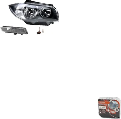 Immagine prodotto di Johns, Fari Osram Night Breaker Laser adatto per BMW Serie 1 E81 E82 E87 E88 09-13R 63117249650 7249650 63177181288 7181288