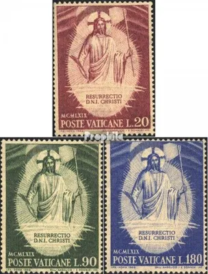 Produktbild von Briefmarken Vatikanstadt 1969 Mi 544-546 (kompl.Ausg.) postfrisch Sondermarken