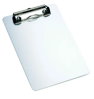 Produktbild von Alco Klemmbrett Aluminium für DIN A5 silber