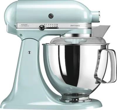 Produktbild von Kitchenaid 5KSM175PSEIC 4,8 L Artisan Küchenmaschine Eisblau 300 Watt
