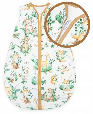 Produktbild von Ankras Baby-Schlafsack 80-86 Sommer 0,5 TOG 100% Baumwolle