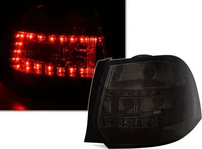 Immagine prodotto di Fanali posteriori combinati a LED neri SINISTRI + DESTRI per VW Golf 5 V 6 VI