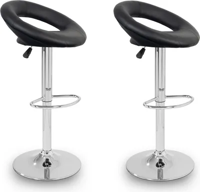 Produktbild von Aga 2x Barhocker MR2036 Schwarz