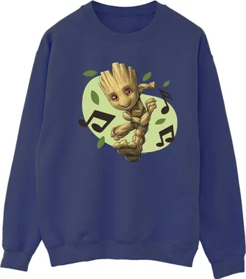 Produktbild von Marvel - "Guardians Of The Galaxy" Sweatshirt für Damen BI19359 (S) (Marineblau)