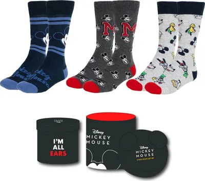 Produktbild von Disney Mickey Pack 3 Socken fü r Erwachsene