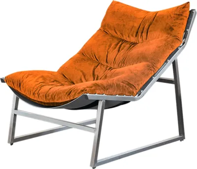 Produktbild von KAWOLA Relaxsessel SIRO Sessel Stoff orange (B/H/T) 70x78x125cm