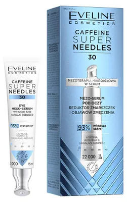 Immagine prodotto di Eveline Cosmetics Super Needles – crema contorno occhi, idratante, lenitivo