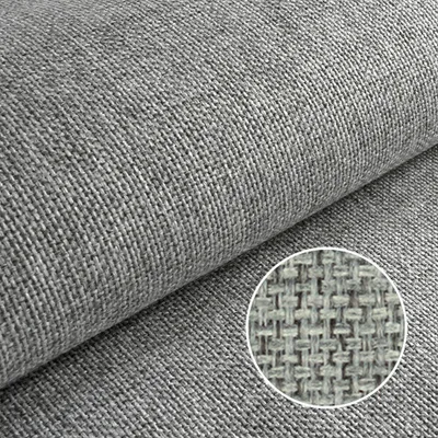 Produktbild von Möbelstoff Polsterstoff | CAPRI | Meterware Strukturstoff Webstoff - Hellgrau