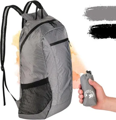 Immagine prodotto di Zaino da viaggio leggero e pieghevole, ultraleggero (solo 99 g), ideale per il backpacking e i viaggi.