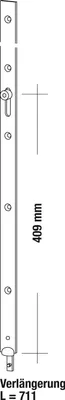 Produktbild von GU Ansatzstücke Secury Reparaturset, 711 x 20 mm, Stahl verzinkt silberfärbig