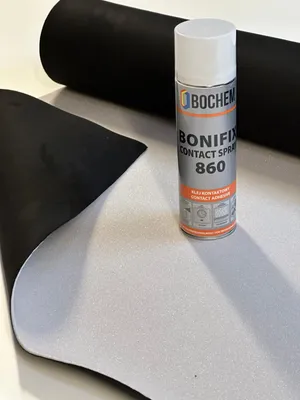 Produktbild von Dachhimmel Stoff SET 2m Wildlederoptik + Bonifix 860 Sprühkleber schaumkaschiert