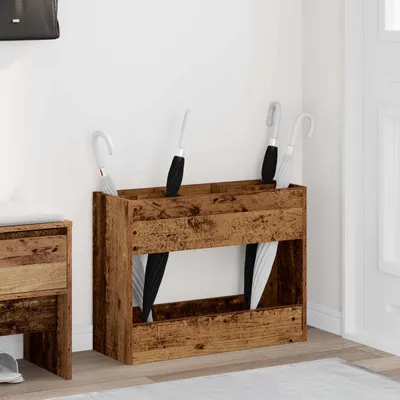 Produktbild von Bestmöbel Sonnenschirmhalter Altholz 65 x 24 x 50 cm Holzwerkstoff - Schirmständer CC265926