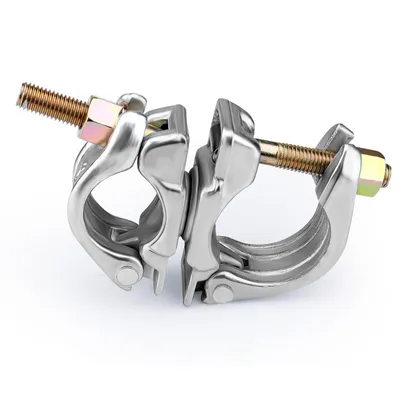 Produktbild von Drehkupplung Gerüst 48-60 mm Feuerverzinkt S235JR Stahllegierung, 360° Drehbare Gerüstkupplung, Rostfrei, Stabile, Schnelle Montage, Gerüstkupplung