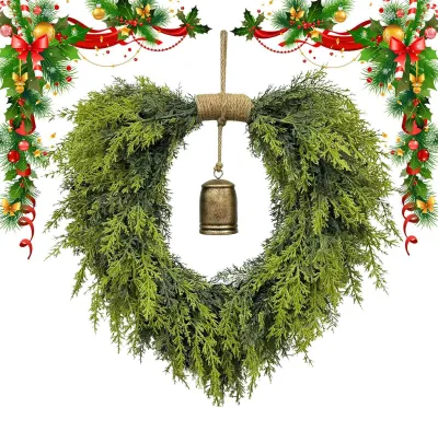 Imagen del producto de Guirnalda navideña artificial para uso en exteriores y decoración