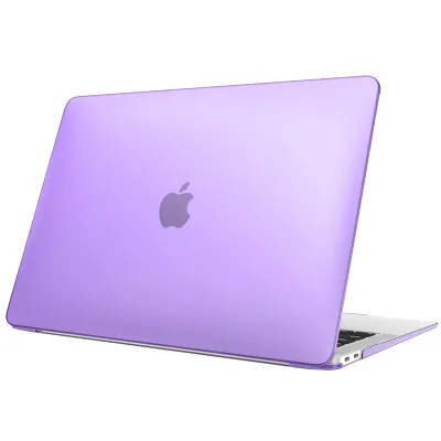 Produktbild von Fintie Hülle kompatibel mit MacBook Air 13 (2018-2020 Version) A2337(M1)/A2179/A1932, Ultradünne Hartschale Schutzhülle Snap Case kompatibel mit MacBook Air 13" Retina, Lavendel(Matt)
