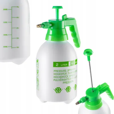 Obrázok produktu pre Záhradný tlakový postrekovač – ručná striekačka s pumpou – objem 2 l – praktický – pre rastliny a záhradu