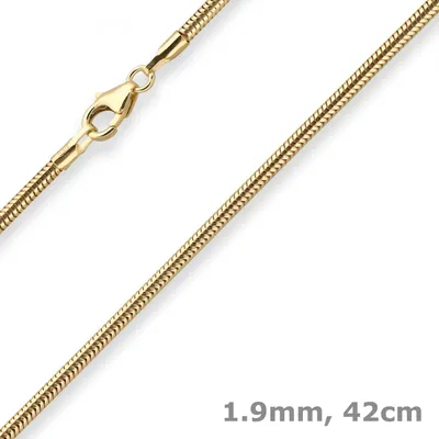 1-9mm-Schlangenkette-aus-333-Gelbgold-42cm