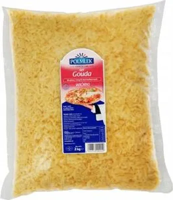 Zdjęcie produktu dla Polmlek Horeca Line Ser Gouda wiórki 2 kg