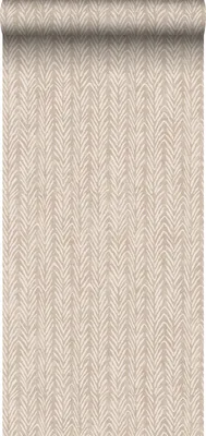 Immagine prodotto di Sanders & Sanders carta da parati zigzag chevrons beige 53 cm x 10 m