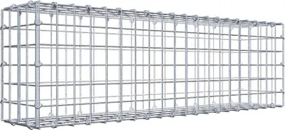 Immagine prodotto di Gabbione 100 cm x 30 cm x 20 cm (L x H x P), maglia 5 cm x 5 cm, anello a C