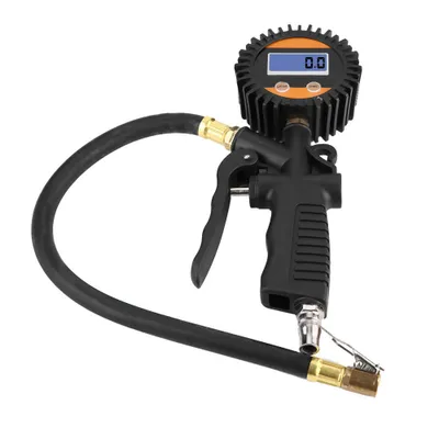 Zdjęcie produktu dla Miernik ciśnienia w oponach, pistolet ciśnieniowy do opon, cyfrowy inflator do opon, pistolet ciśnieniowy do opon, pistolet ciśnieniowy, pistolet z pompką, pistolet do pompowania opon