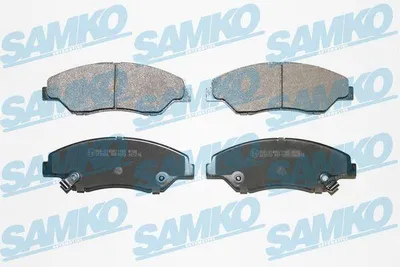 Produktbild von SAMKO Bremsbeläge Satz Vorne Bremsklötze für KIA SPORTAGE (K00) 5SP1053