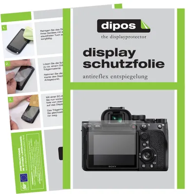 Produktbild von 6x Schutzfolie für Sony A7R IV matt Displayschutzfolie Folie Display Schutz dipos
