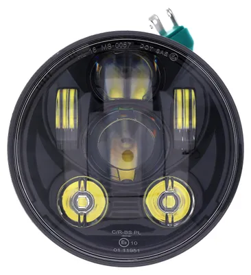 Immagine prodotto di Inserto faro LED "Darkstar", nero, universale - senza luce di parcheggio