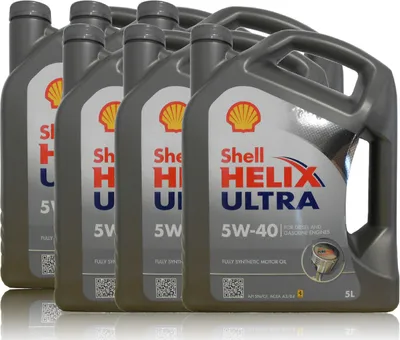Produktbild von Shell Helix Ultra 5W-40 6x5 Liter