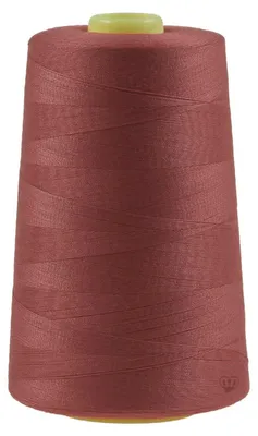 Produktbild von 4572m Qualitäts Overlock-Garn Overlock Nähgarn Farben 621 bis 660, Farbe:A632 kupferrosa