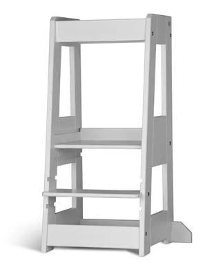 Produktbild von tiSsi® Entdeckerturm / Lernturm FELIX mitwachsend, Tissi:Buche Weiß