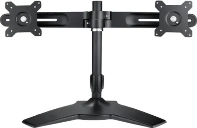 Immagine prodotto di AG Neovo DMS-01D - Supporto - per 2 display LCD - plastica, acciaio, lega di alluminio - nero, argento - dimensioni dello schermo: fino a 61 cm (fino a 24 pollici)