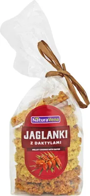 CIASTKA JAGLANKI Z DAKTYLAMI 175 g - NATURAVENA
