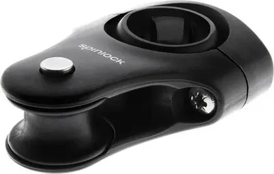 Produktbild von Spinlock Verstellbare Rollfockleinenunterstützung 25 Mm 25 Mm Schwarz  Schwarz One Size
