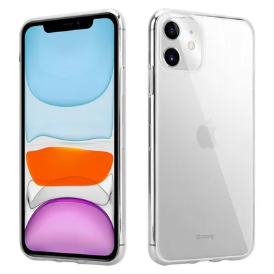 Produktbild von Crong Crystal Slim Cover - iPhone 11 Hülle (Transparent)