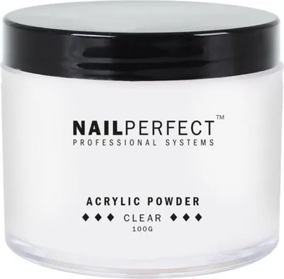 Image de NailPerfect Puder Acrylic Acrylic Powder Clear (poudre acrylique)