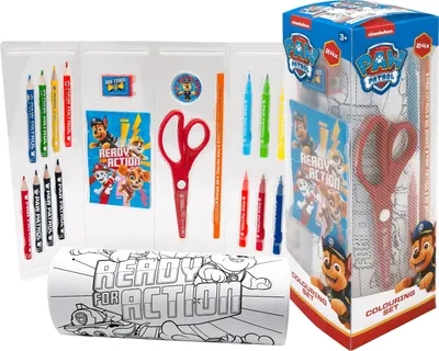 Produktbild von Paw Patrol Kreativturm 24-teilig mit Schreib und Malzubehör